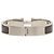 Hermès Bracciale Hermes Click H PM Marrone Argento - vista 3