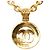 Chanel Vintage Coco Mark Chain Necklace Golden - view 2