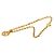Chanel Vintage Coco Mark Chain Necklace Golden - view 3
