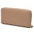 Portefeuille long Gucci GG Marmont en cuir beige - vue 2