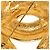 Spilla Chanel Vintage Matelassé Coco Mark D'oro - vista 4