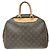 Louis Vuitton Deauville Monogram Canvas MM Castaño - vista 2