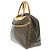 Louis Vuitton Deauville Monogram Canvas MM Castaño - vista 3