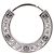 Orecchini Cartier Love in oro bianco 18K D'oro