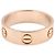 Anello Cartier Love in oro rosa 18K D'oro - vista 2