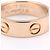 Anello Cartier Love in oro rosa 18K D'oro - vista 4