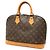 Borsa Louis Vuitton Monogram Alma PM Marrone Monogramma - vista 2