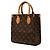 Louis Vuitton Monogram Sac Plat BB Handtasche Braun Monogramm - Ansicht 2
