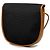 Autre Marque Bolsa de ombro Saint Laurent Cassandra com logótipo triangular Preto Bege - vista 2