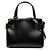 Borsa Salvatore Ferragamo in pelle nera Gancini