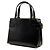 Borsa Salvatore Ferragamo in pelle nera Gancini - vista 2