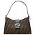 Borsa monospalla Fendi Zucca Marrone