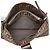 Borsa monospalla Fendi Zucca Marrone - vista 9