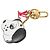 Portachiavi Animogram Cane Dalmata Louis Vuitton Nero Bianco