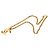 Chanel Coco Mark Vintage lange Halskette 94P Golden - Ansicht 3