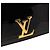 Louis Vuitton Pochette Louise PM Borsa a Tracolla con Catena Nero - vista 6