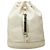 Gucci White Leather Bamboo Backpack