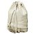 Gucci White Leather Bamboo Backpack - view 2