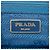 Borsa a mano/Borsa a tracolla Prada Galleria con placca logo triangolare Blu - vista 14