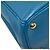 Borsa a mano/Borsa a tracolla Prada Galleria con placca logo triangolare Blu - vista 5