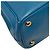 Borsa a mano/Borsa a tracolla Prada Galleria con placca logo triangolare Blu - vista 7