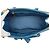 Borsa a mano/Borsa a tracolla Prada Galleria con placca logo triangolare Blu - vista 8