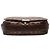 Borsa a tracolla Louis Vuitton Damier Bastille Marrone - vista 3