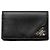 Tarjetero Prada de piel Saffiano negra Negro