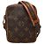 Louis Vuitton Monogram Mini Danube Crossbody Shoulder Bag Braun