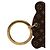 Louis Vuitton Portefeuille LV Panda Keychain Charm Schwarz Pink Weiß - Ansicht 4
