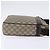 Gucci Messenger Bag mit Front-Reißverschluss aus GG coated Canvas Small Beige - Ansicht 4