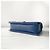 Chanel New Medium Boy Bag Blau Chevron gestepptes Lammleder - Ansicht 5