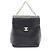 Chanel V-Stitch Leather Backpack Black