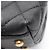 Bolso Chanel Coco Handle Flap Matelassé Negro - vista 8