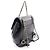 Mochila/Bolso Chanel Coco Mark Chain Negro - vista 2
