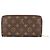 Zippy Cartera Larga Louis Vuitton Monogram Castaño - vista 2