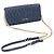 Miu Miu Matelassé Schultertasche Marineblau - Ansicht 13