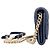 Miu Miu Matelassé Schultertasche Marineblau - Ansicht 4