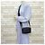 Borsa a tracolla Louis Vuitton Alpha Wearable Wallet Aerogram Nero - vista 2