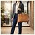 Hermès Bolso Hermes Birkin 40 Castaño Dorado - vista 12