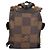 Zaino Louis Vuitton NIGO Collaboration Damier Giant Marrone - vista 3