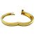 Autre Marque Bracciale rigido Tiffany & Co. T Square Wrap in oro giallo 18K - vista 7