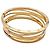 Bulgari Bracciale con Charm Bvlgari in Oro Rosa 18K