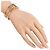 Bulgari Bracciale con Charm Bvlgari in Oro Rosa 18K - vista 2