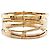 Bulgari Bracciale con Charm Bvlgari in Oro Rosa 18K - vista 4
