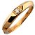 Autre Marque Anello Tiffany & Co. True Band con 5 diamanti