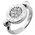 Bulgari Anillo Flip Bvlgari en oro blanco de 18K
