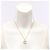 Colar Chanel Coco Mark Prata Cru - vista 4