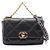Bolso de hombro Chanel 19 Dixneuf Matelassé Negro