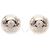 Timeless Chanel B26C Coco Mark Ball Ohrringe Golden
